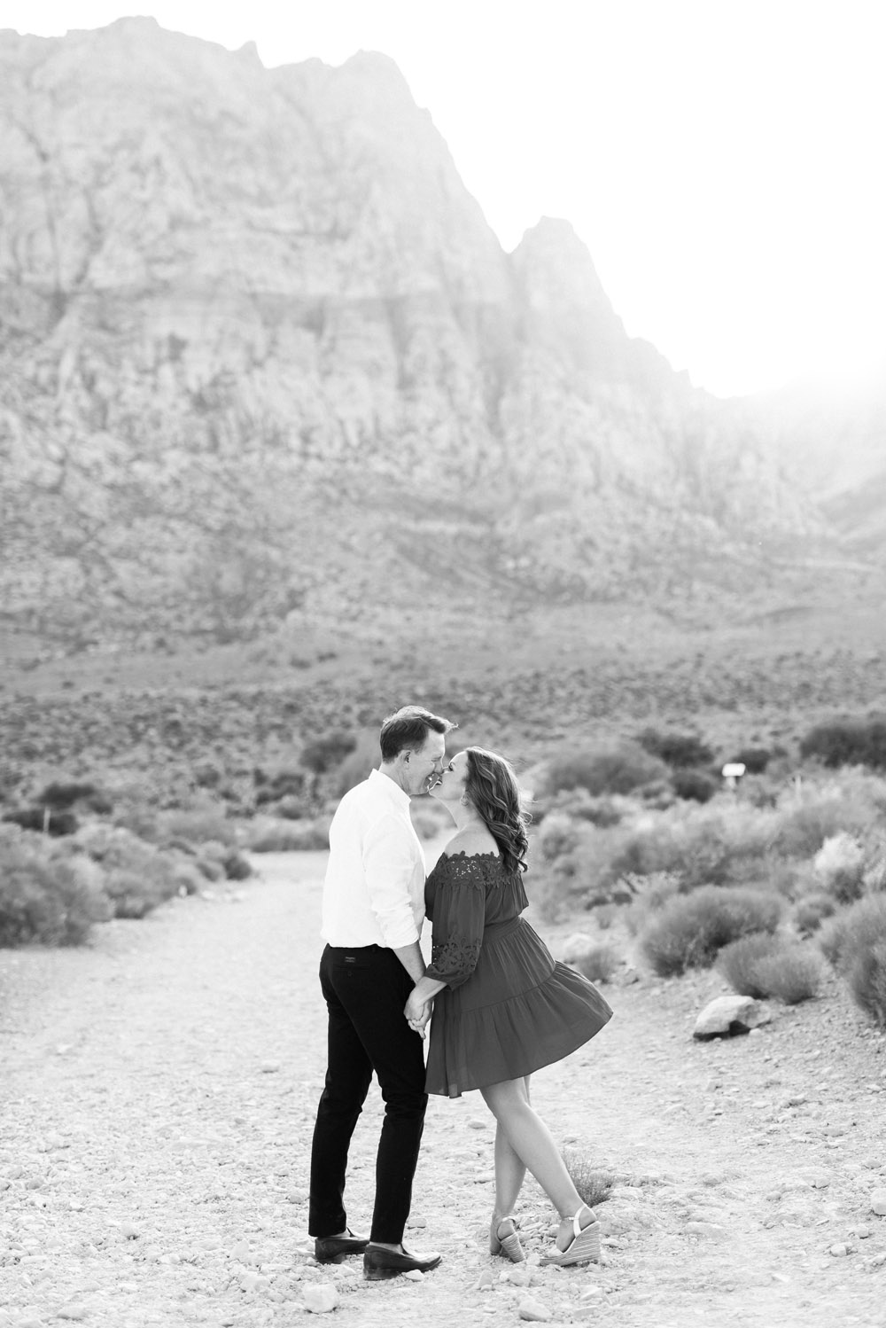 Las Vegas Desert Engagement Session | Kristen Marie Weddings + Portraits