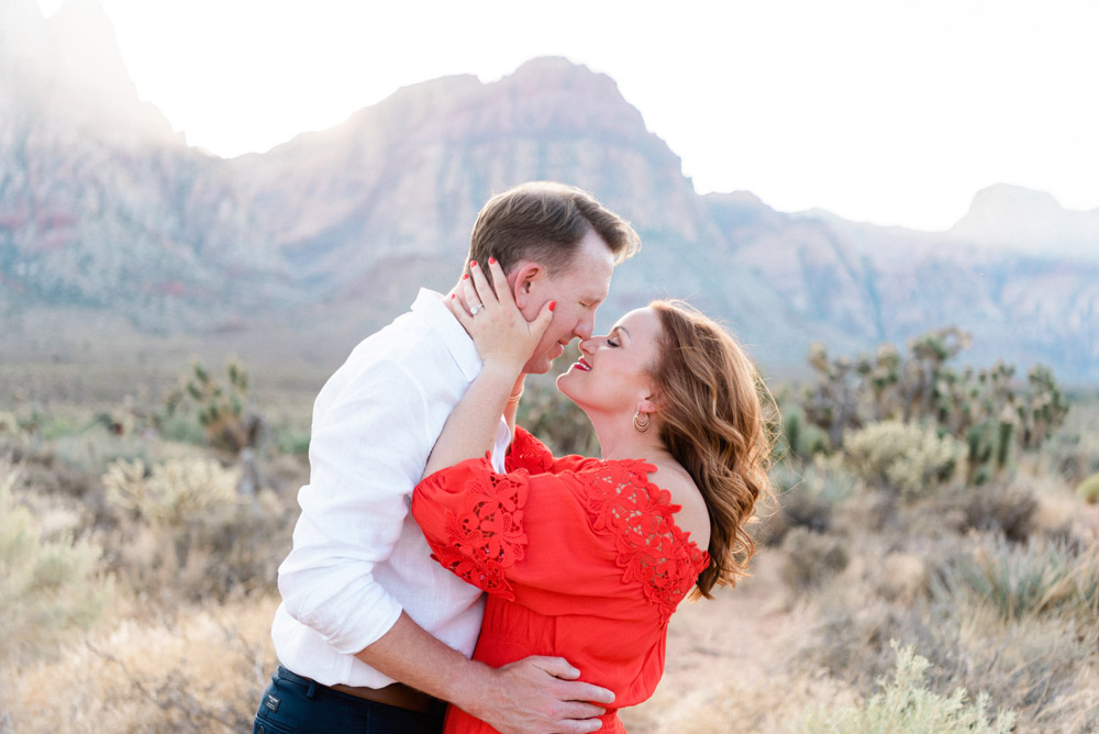 Las Vegas Desert Engagement Session | Kristen Marie Weddings + Portraits