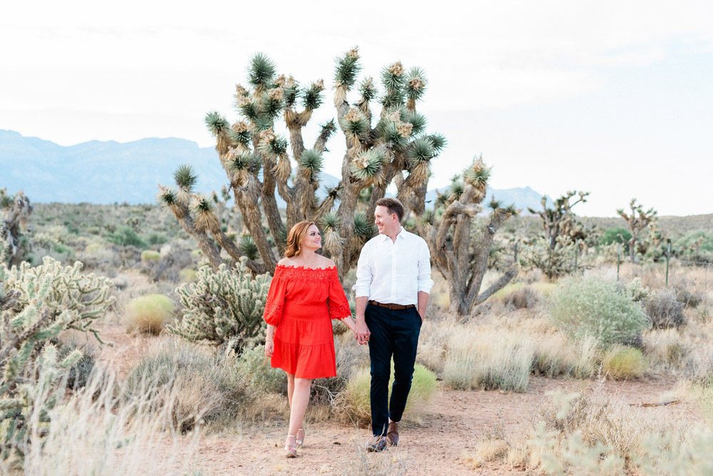 Las Vegas Desert Engagement Session | Kristen Marie Weddings + Portraits