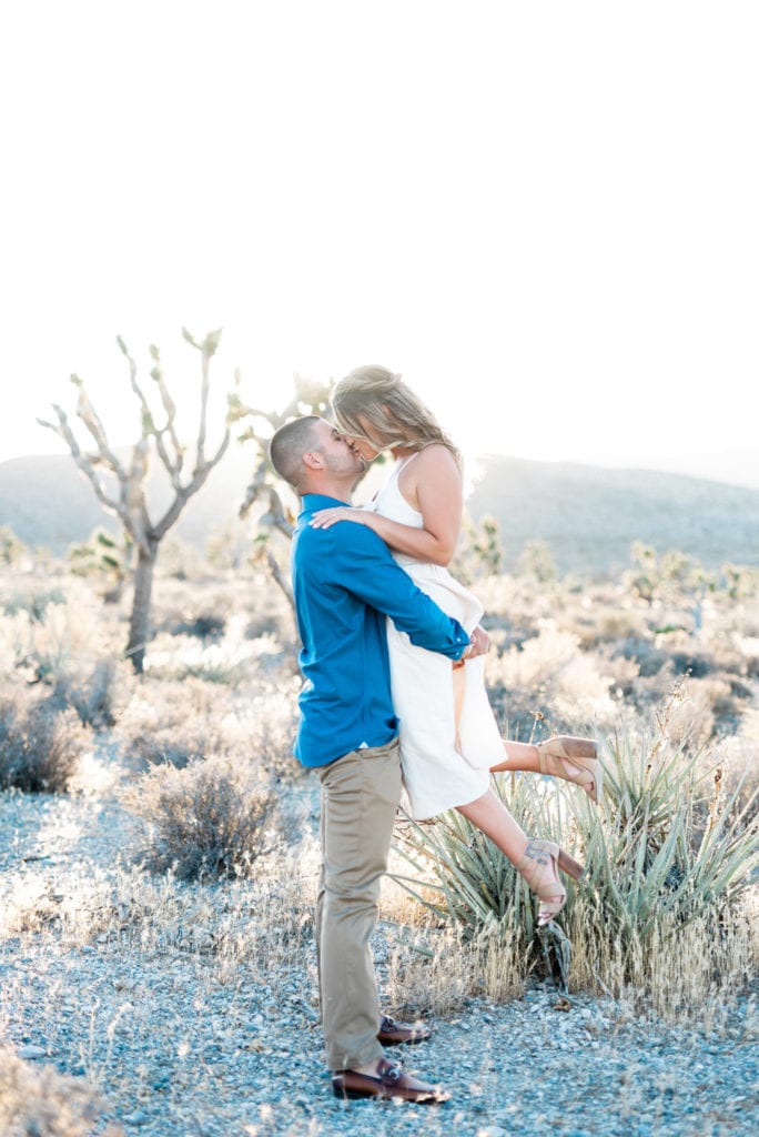 Cate + Niko | Desert Engagement Session - Kristen Marie Weddings ...