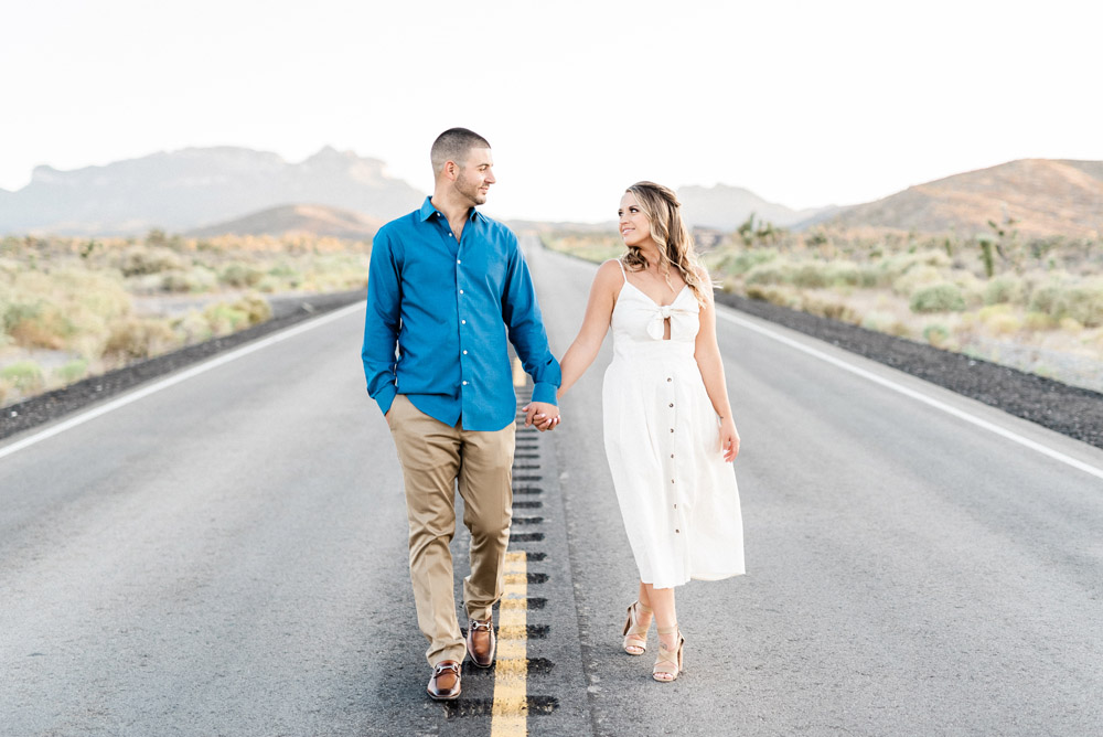 Desert Engagement Session | Kristen Marie Weddings + Portraits | Las Vegas Wedding Photographer