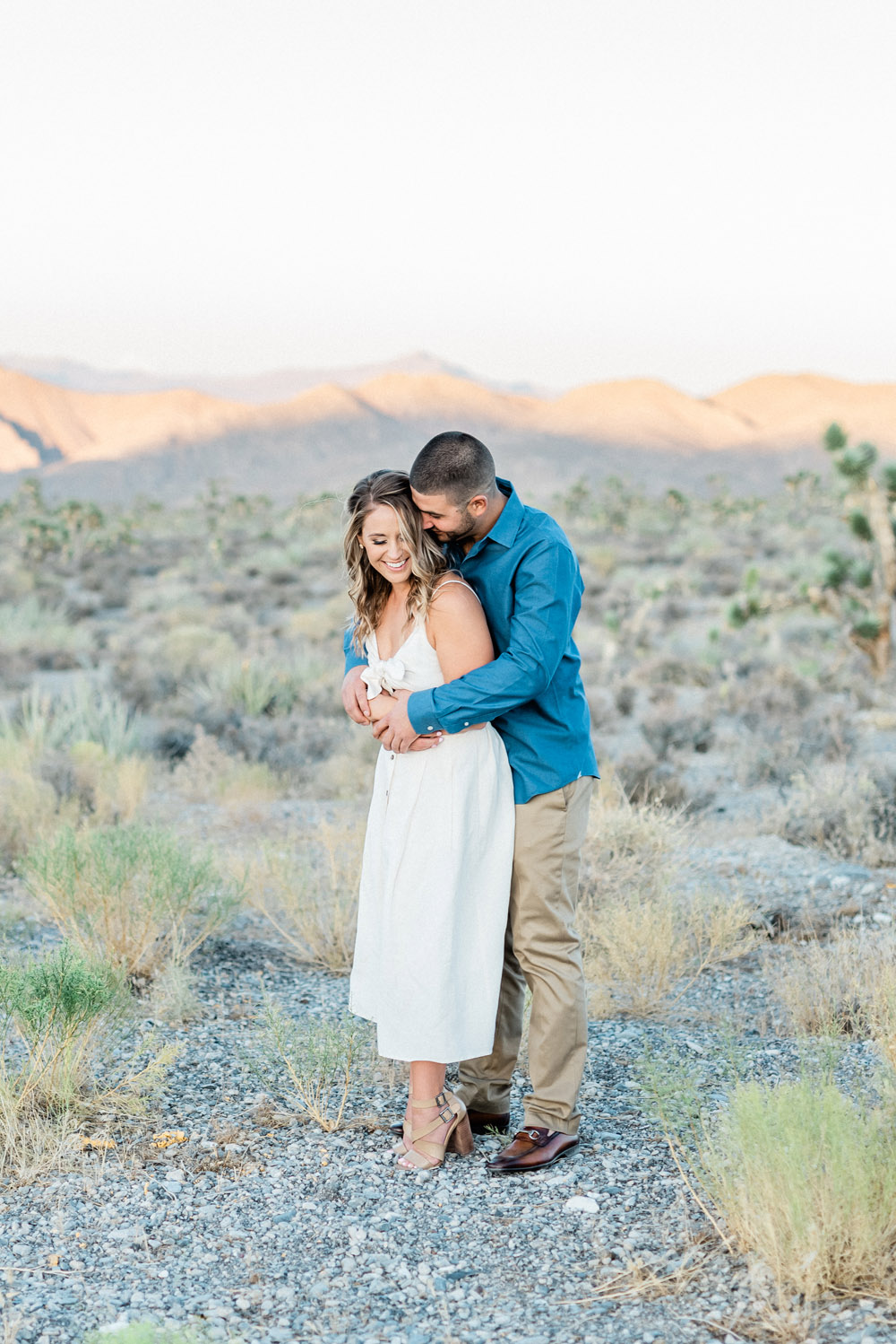 Desert Engagement Session | Kristen Marie Weddings + Portraits | Las Vegas Wedding Photographer
