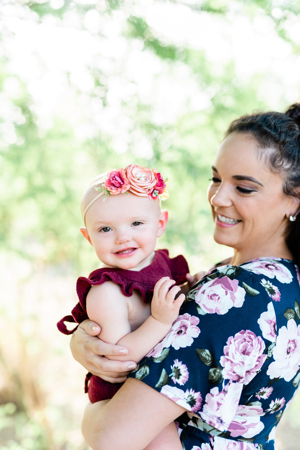 1 Year Old Cake Smash Photoshoot | Kristen Marie Weddings + Portraits, Las Vegas Family Photographer