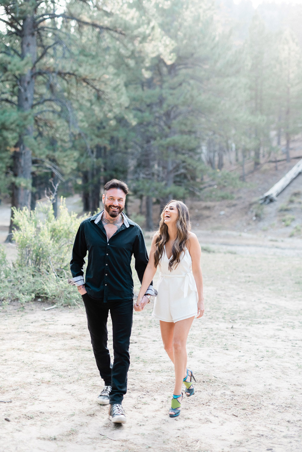 Las Vegas engagement session in the mountains | Kristen Marie Weddings + Portraits, Las Vegas wedding photographer
