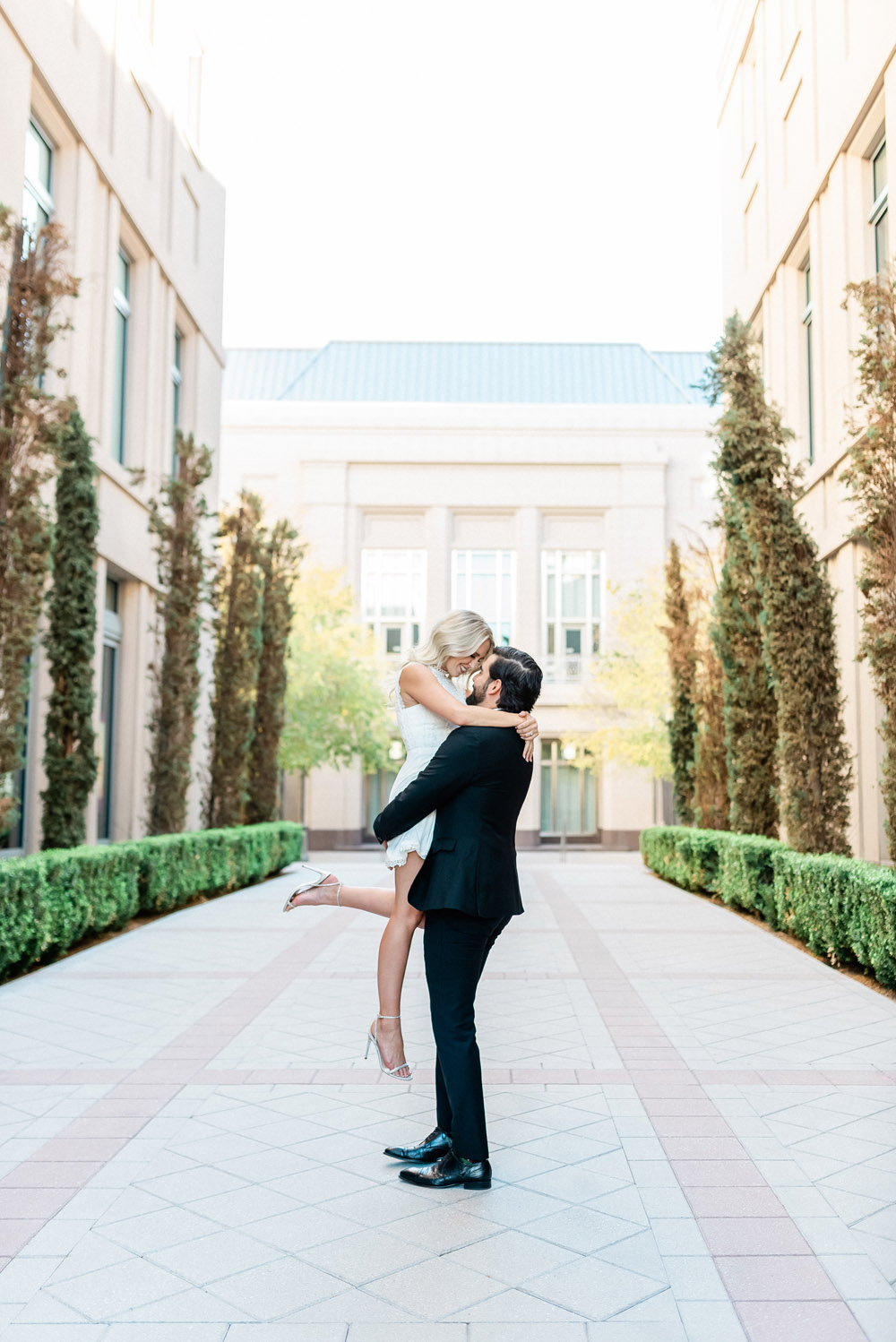 Smith Center Engagement Session Photography | Kristen Marie Weddings + Portraits, Las Vegas Wedding Photographer