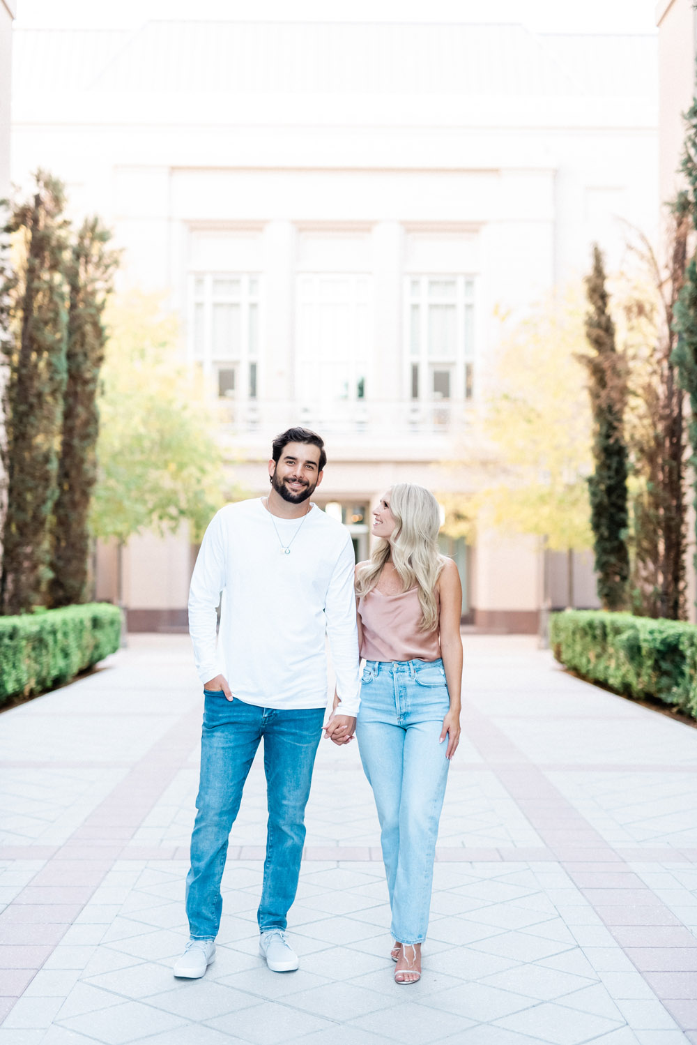 Smith Center Engagement Session Photography | Kristen Marie Weddings + Portraits, Las Vegas Wedding Photographer