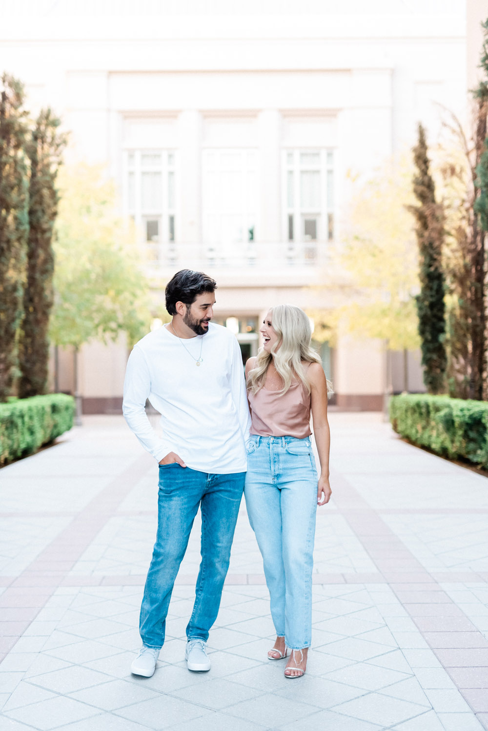 Smith Center Engagement Session Photography | Kristen Marie Weddings + Portraits, Las Vegas Wedding Photographer