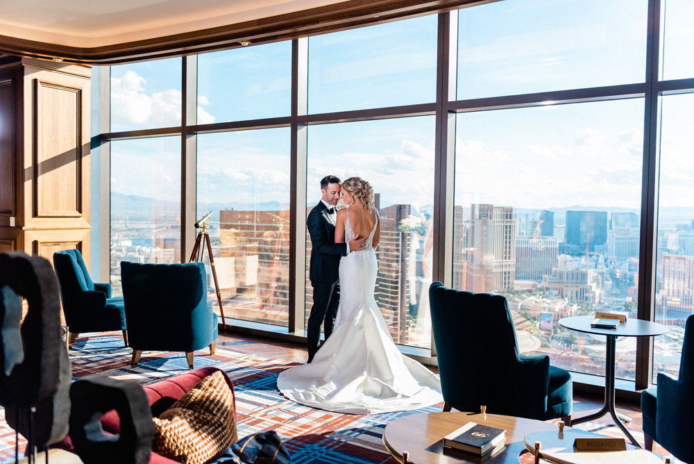 Resorts World Las Vegas Wedding | Kristen Marie Weddings + Portraits