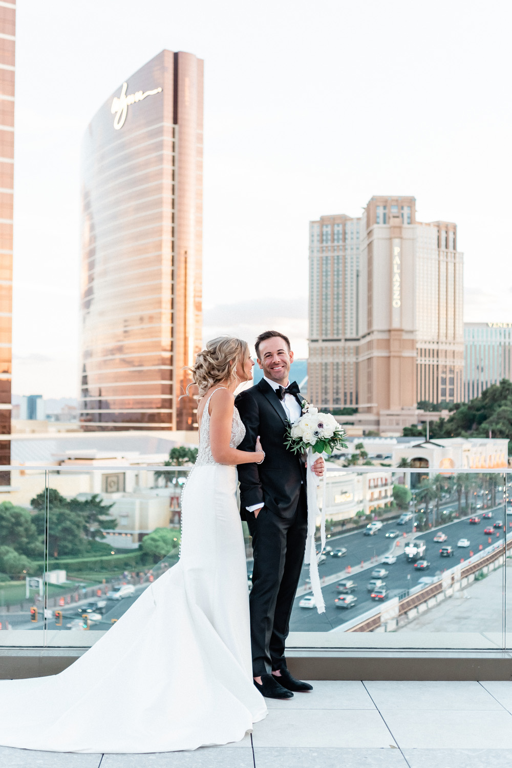 Resorts World Las Vegas Wedding | Kristen Marie Weddings + Portraits