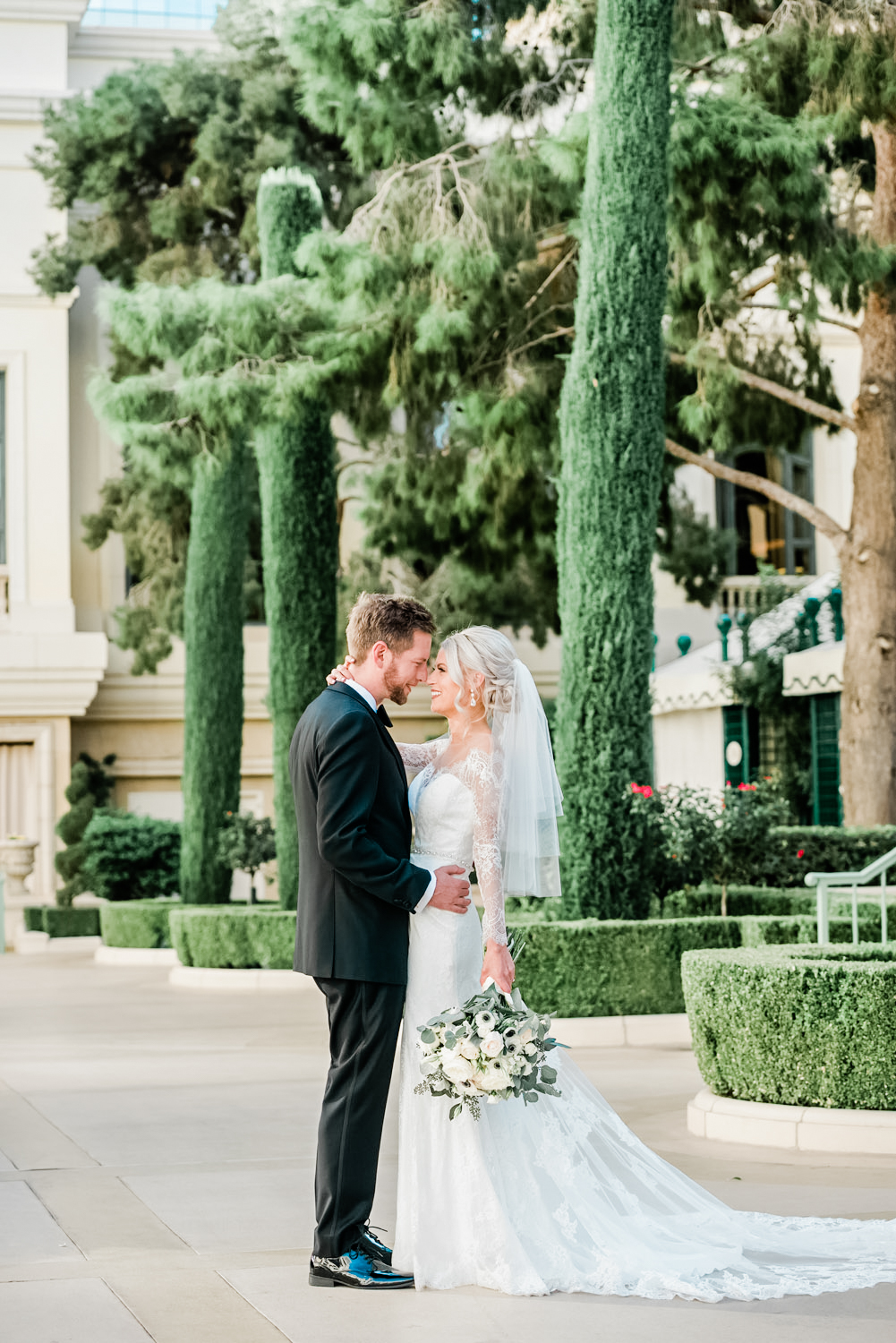 Bellagio Las Vegas Wedding | Kristen Marie Weddings + Portraits | Las Vegas Wedding Photographer