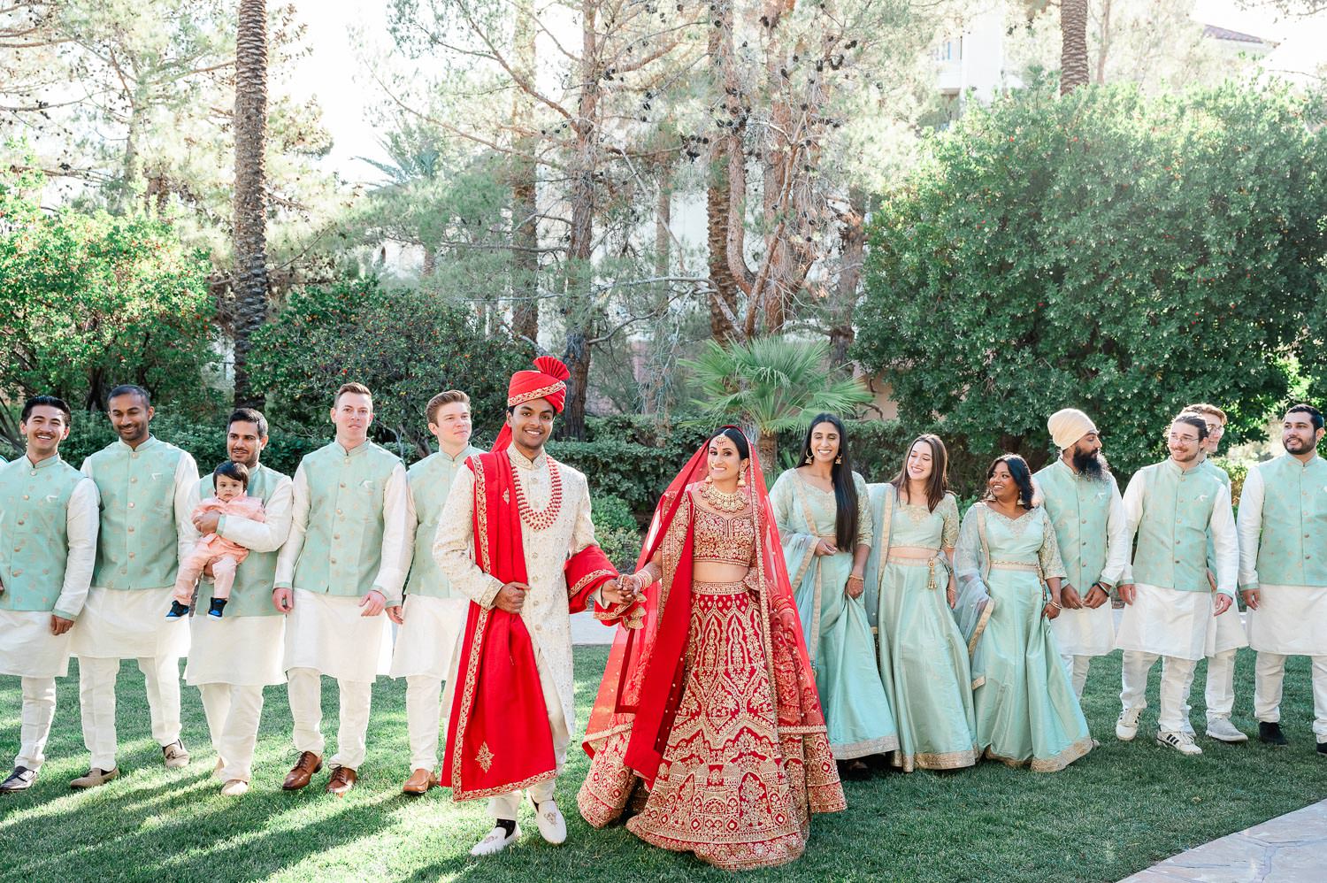 Las Vegas Indian Wedding | JW Marriott | Kristen Marie Weddings + Portraits
